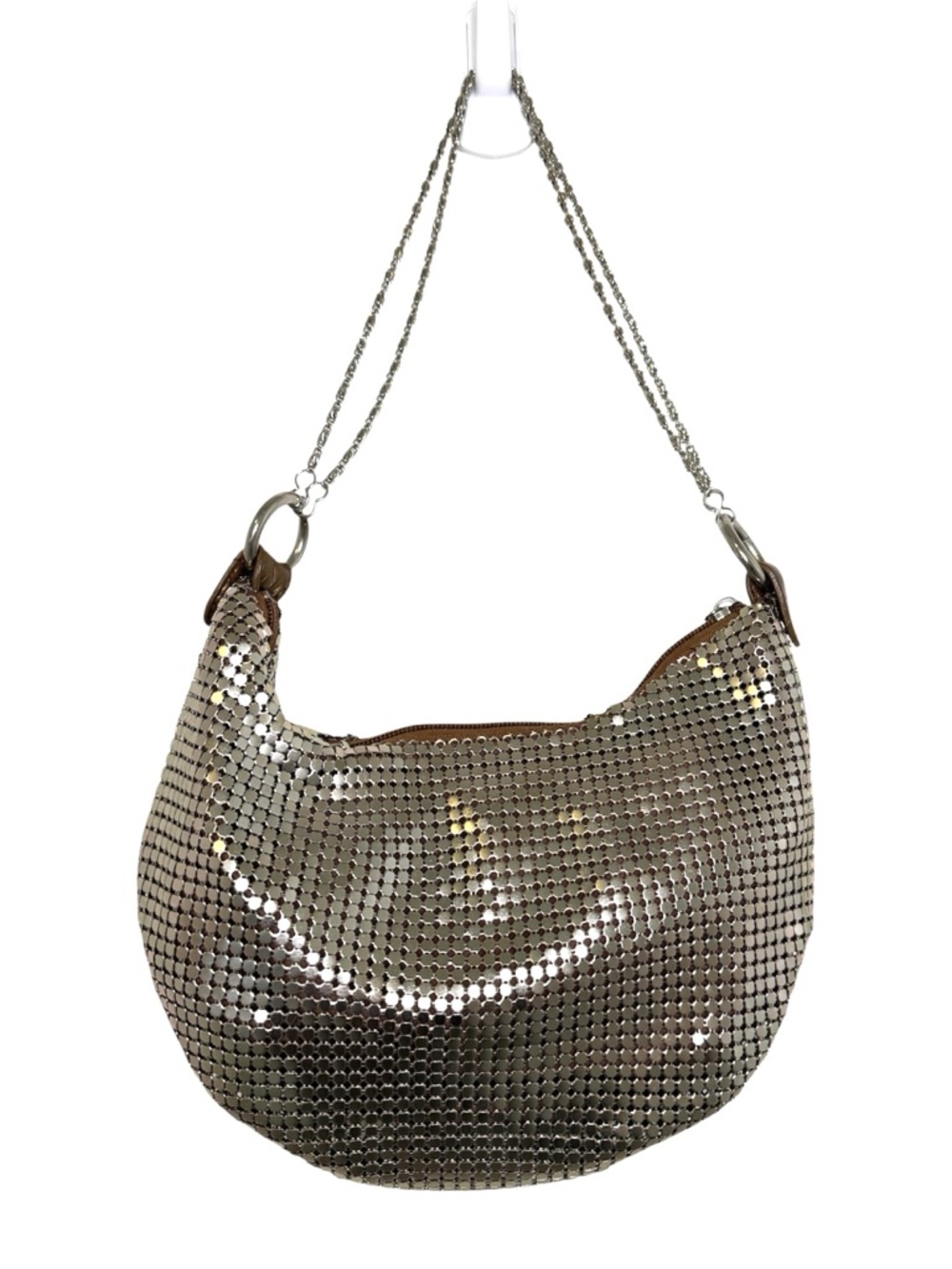 ALDO Copper Metallic Mesh‎ Purse Mini Bag Wedding Cocktail Formal